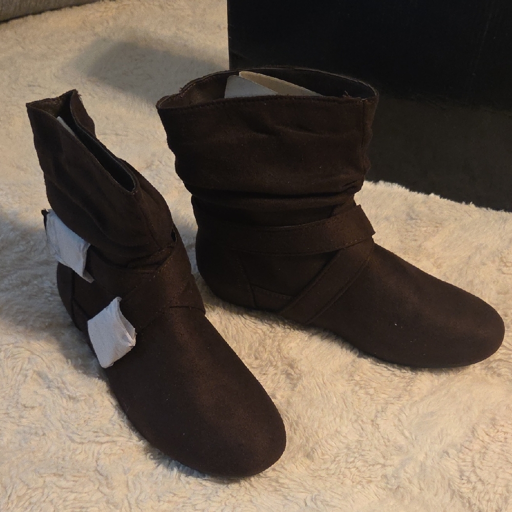 Brown Ankle Booties